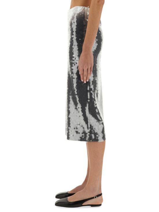 25SS 스포트막스 롱 스커트 2512771022600 238005 BLACK - SPORTMAX