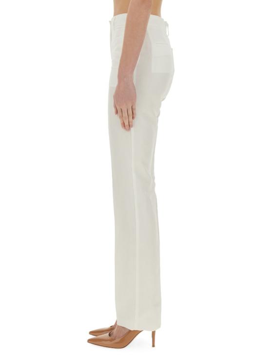 26FW 스포트막스 스트레이트 팬츠 2512131052600 457001 WHITE - SPORTMAX