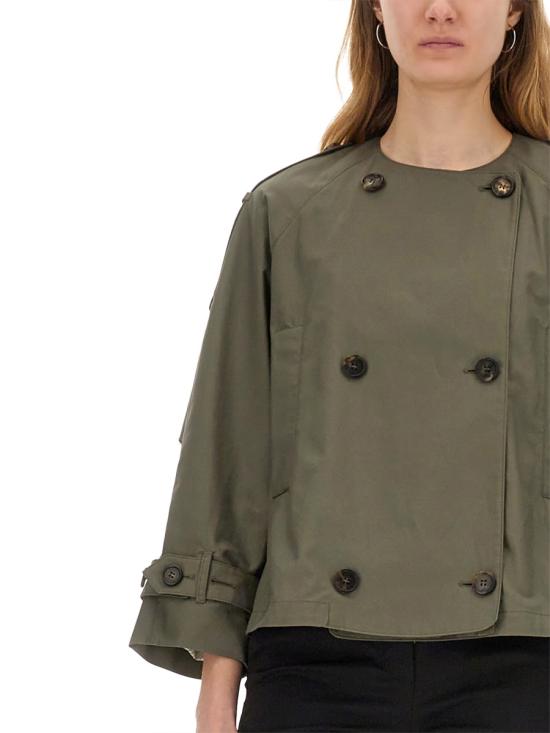 25SS 막스마라 트렌치 코트 2519021034600 251016 GREEN - MAX MARA