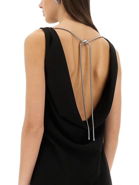 25SS 막스마라 롱 원피스 2511221054600 301004 BLACK - MAX MARA