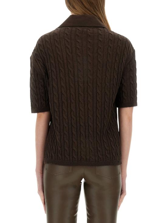 25FW 막스마라 반팔 티셔츠 2511361042600 110009 BROWN - MAX MARA