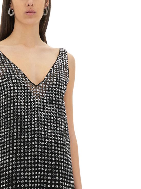 25SS 막스마라 미디 원피스 2511231024600 301004 BLACK - MAX MARA