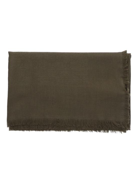 25FW 구찌 GG 울 실크 자카드 숄 809499 4G9303000 Green