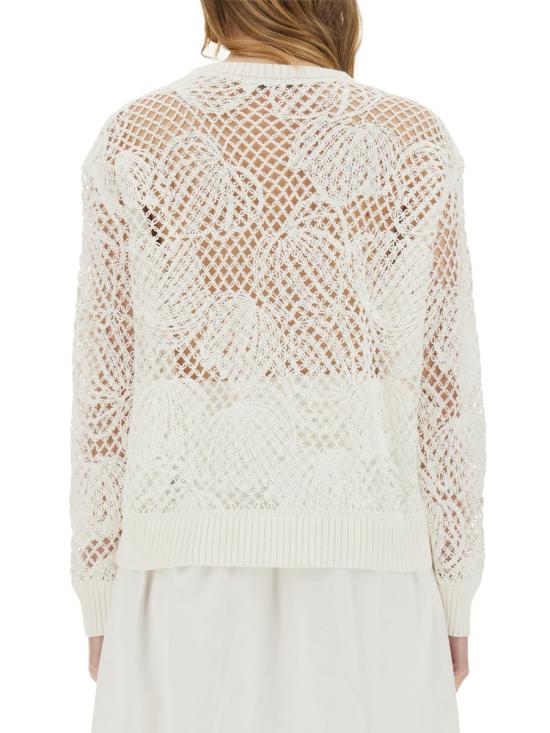 25SS 막스마라 파레아 스웨터 2511361102600 155003 WHITE - MAX MARA