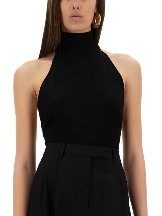 25SS 막스마라 바디수트 티셔츠 2511361283600 163012 BLACK - MAX MARA