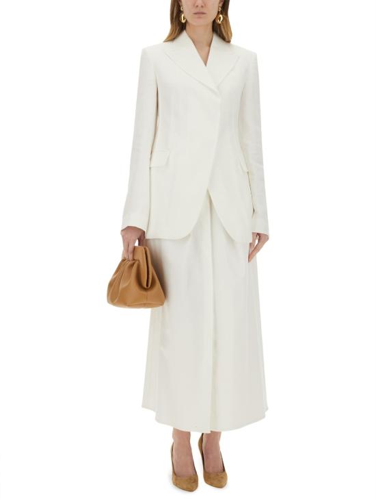 26FW 막스마라 알카데 맥시 스커트 2511101343600 342001 WHITE - MAX MARA
