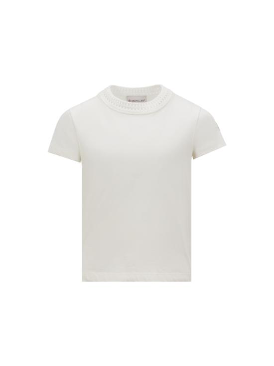 26FW [키즈] 몽클레어 티셔츠 8C00041K 83907034 WHITE