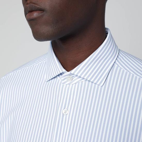 25FW 싸쿠스 긴팔 셔츠 ACT558ML91609 Light blue - XACUS