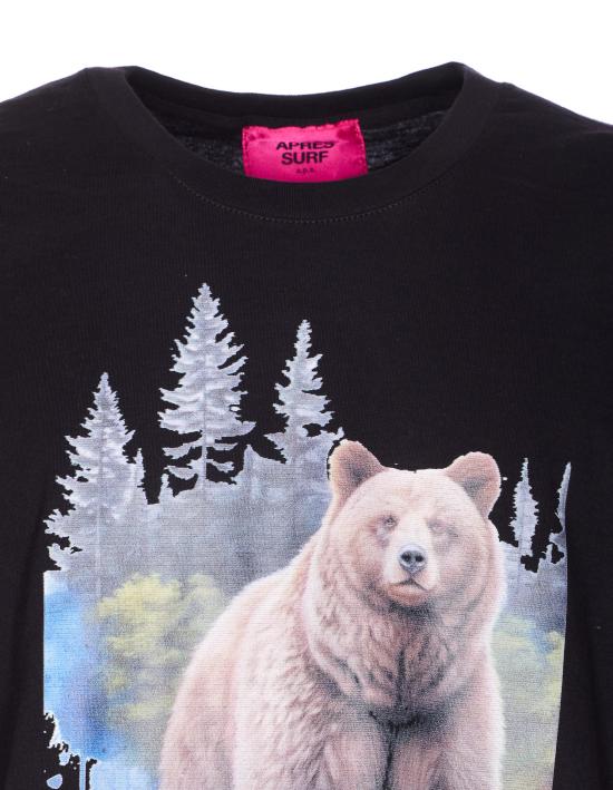 25FW 에프레이 서프 반팔 티셔츠 MAKALU BML Black - APRES SURF