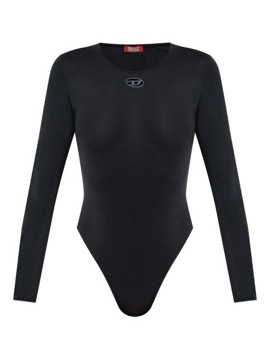 25FW 디젤 바디수트 티셔츠 A18317 0IKBN 900 Black