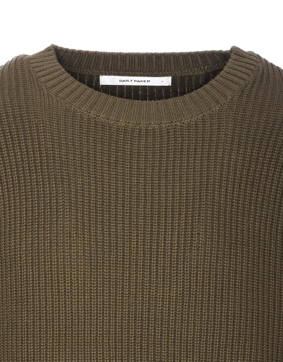 25FW 데일리 페이퍼 스웨터 2522025 ROSIN GREEN Green - DAILY PAPER