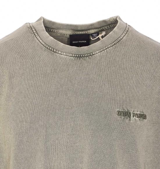 25FW 데일리 페이퍼 반팔 티셔츠 2522032 ROSIN GREEN Green - DAILY PAPER