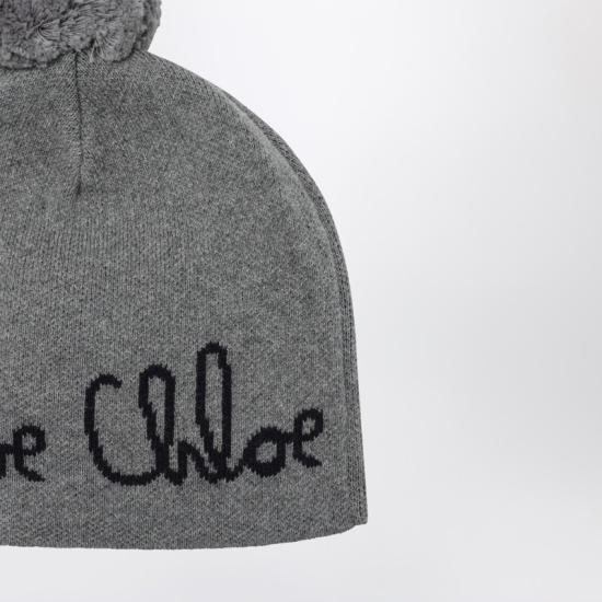  [키즈] 끌로에 모자 C20675CO Grey - CHLOE
