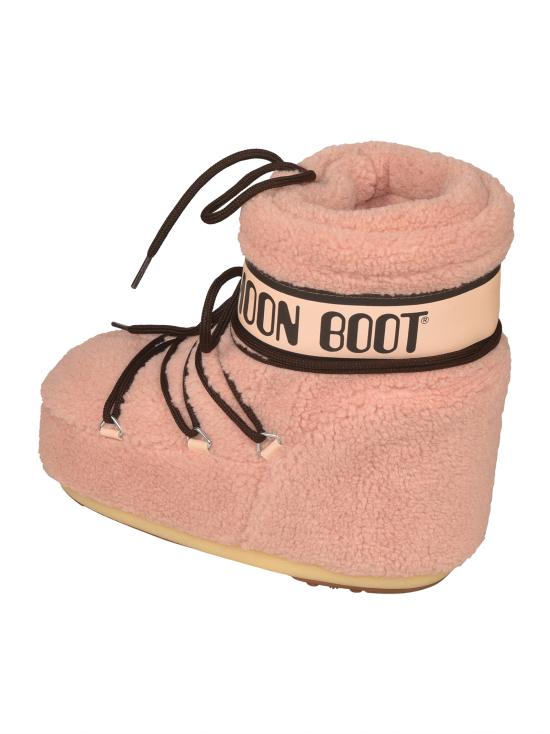 25FW 문부츠 아이콘 나일론 로우 부츠 80D1409700 J001 Pink - MOON BOOT