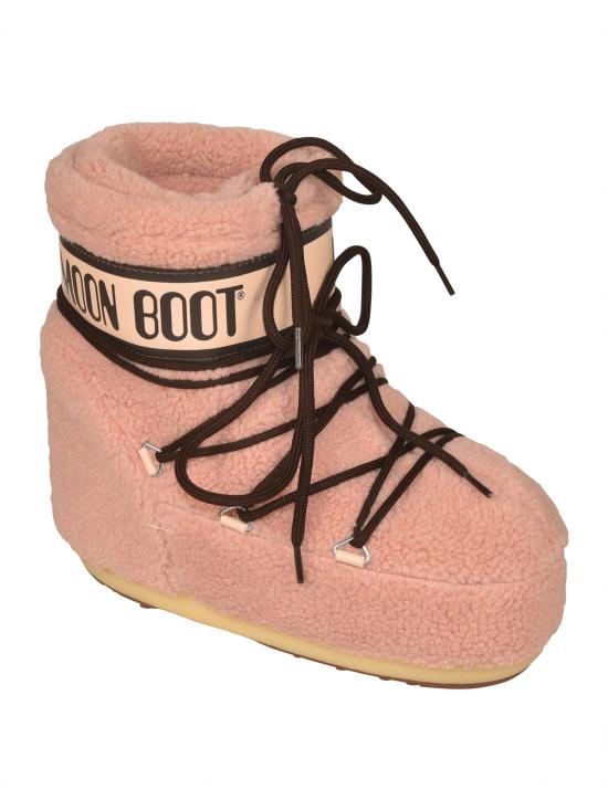25FW 문부츠 아이콘 나일론 로우 부츠 80D1409700 J001 Pink - MOON BOOT