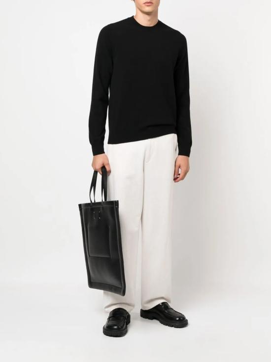 25FW 꼼데가르송 울 스웨터 FZ N108 PER Black - COMME DES GARCONS