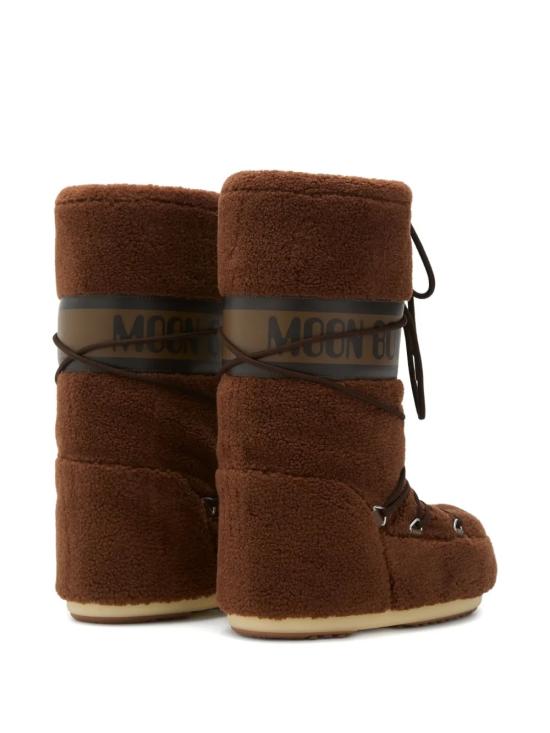 25FW 문부츠 아이콘 플리스 부츠 80D1403080 M004 Brown - MOON BOOT