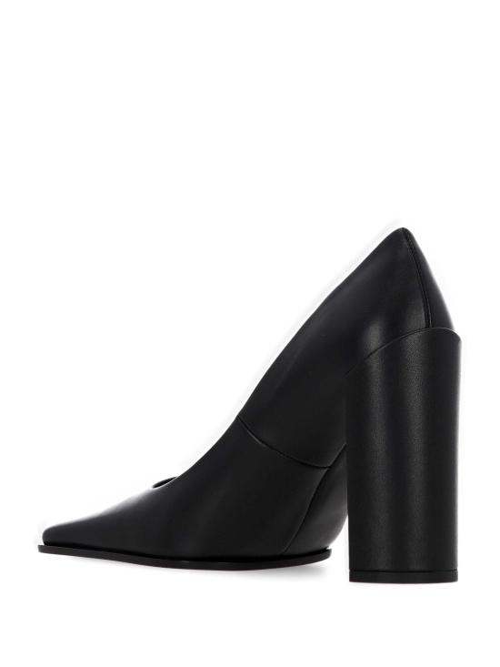 25FW 알라이아 플랫 슈즈 AA3E1006I049 999 Black - ALAIA