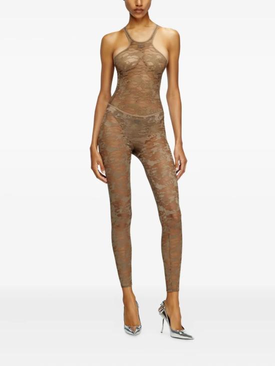 25FW 디젤 스트레이트 팬츠 A18301 0DRAK 77N Brown - DIESEL