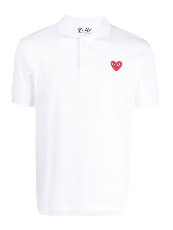 25FW 꼼데가르송 폴로 티셔츠 AX T006 051 White