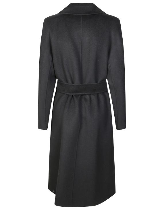 25FW 막스마라 스튜디오 트렌치 코트 2526016111600 007 NERO - MAX MARA STUDIO