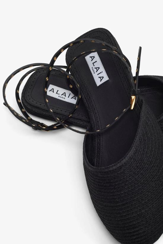 25FW 알라이아 AA3S127TK036 999 Black - ALAIA
