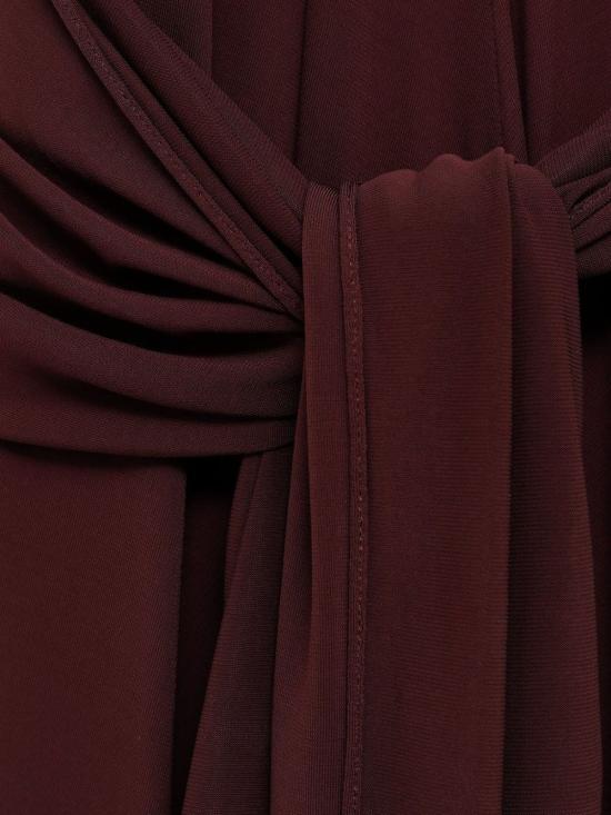 25FW 알라이아 미디 원피스 AA9R2707J050B 332 Bordeaux - ALAIA