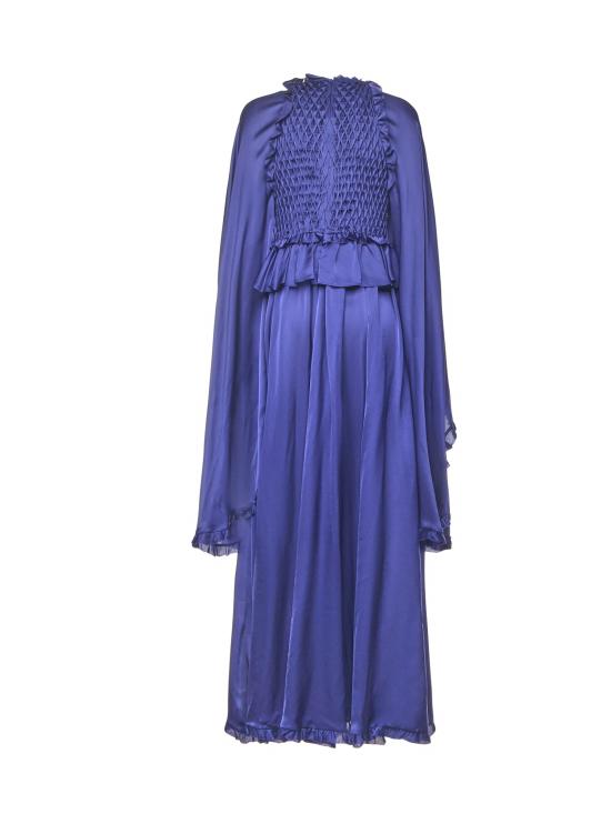 25FW 짐머만 미디 원피스 6219DF251 ROBL Blue - ZIMMERMANN