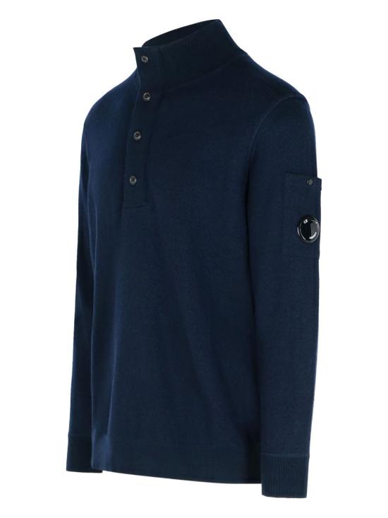 25FW 씨피 컴퍼니 스웨터 19CMKN199A110468A 888 Blue - C.P. COMPANY