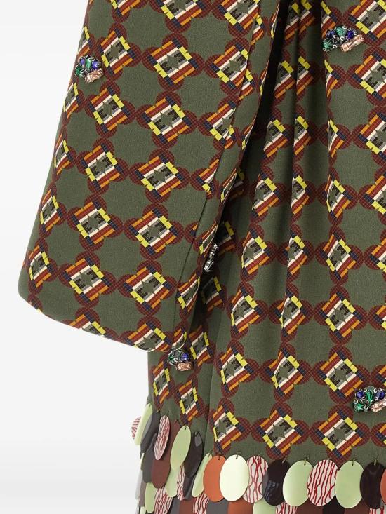 25FW 드리스 반 노튼 코트 102442072 KHAKI - DRIES VAN NOTEN