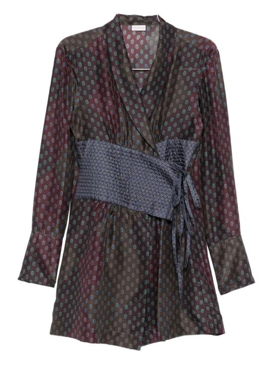 25FW 드리스 반 노튼 블라우스 107732127 BUR