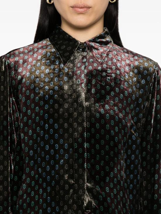 25FW 드리스 반 노튼 블라우스 107062254 KHAKI - DRIES VAN NOTEN