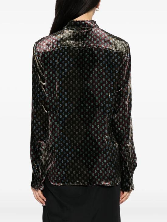 25FW 드리스 반 노튼 블라우스 107062254 KHAKI - DRIES VAN NOTEN