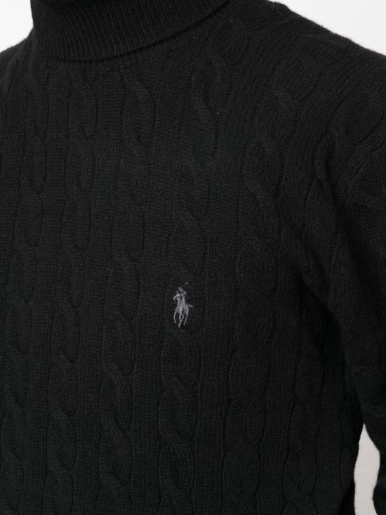 25FW 폴로 랄프로렌 스웨터 710876836 002 Black - POLO RALPH LAUREN