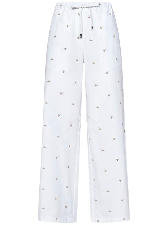 25FW 디 아티코 트레이닝/조거 팬츠 250WCP00263CCC104MA 001 White