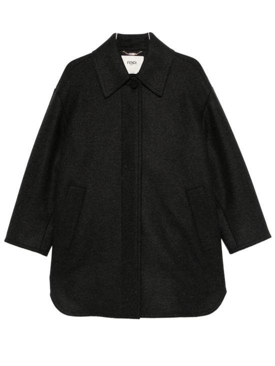 25FW 펜디 코트 FJ7670AJ0K F0TAZ Grey