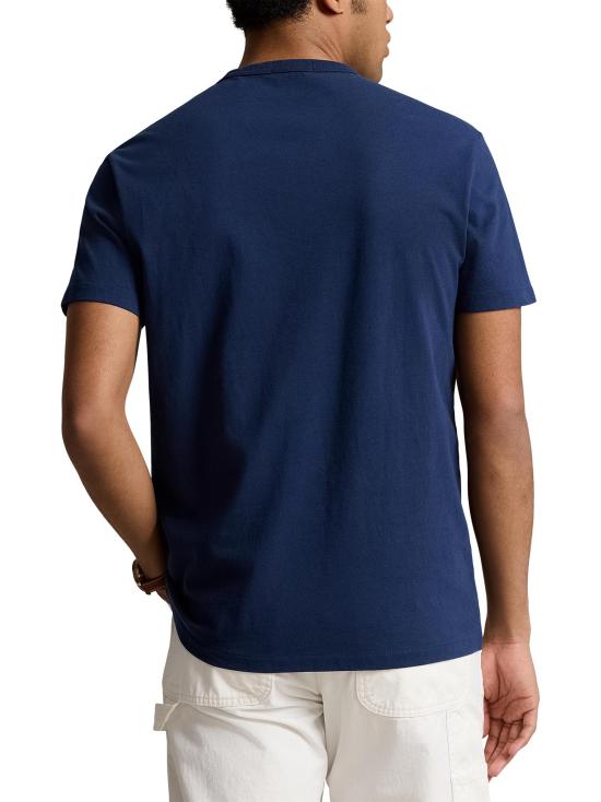 24FW 폴로 랄프로렌 반팔 티셔츠 710916698 018 Blue - POLO RALPH LAUREN