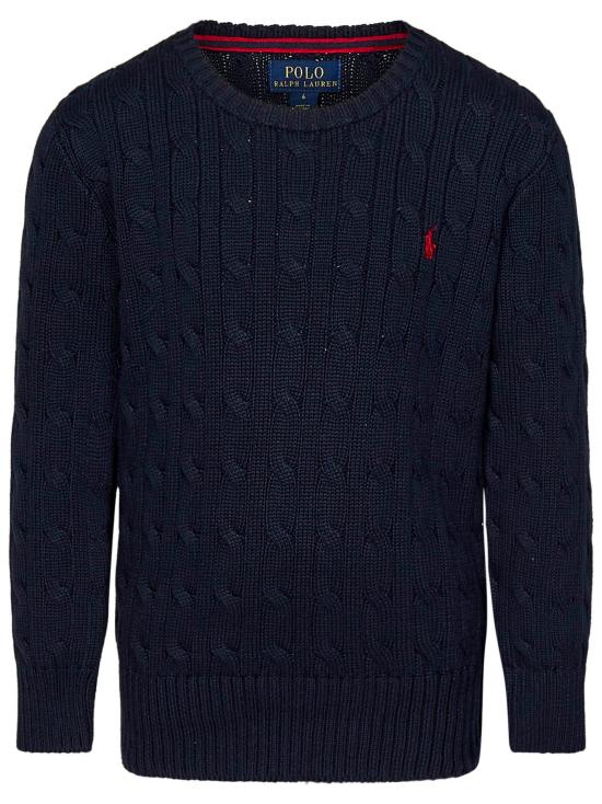 25FW [키즈] 폴로 랄프로렌 캐시미어 니트 702674 060 Blue