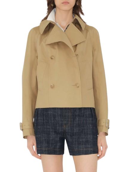 25FW 버버리 크롭 코튼 자켓 8112913 B8626 - BURBERRY