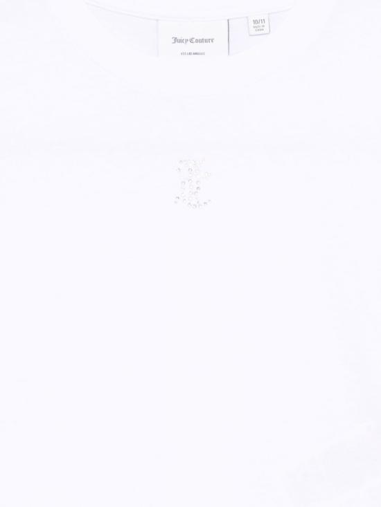 25FW [키즈] 쥬시꾸뛰르 티셔츠 JBX6619 002 White - JUICY COUTURE