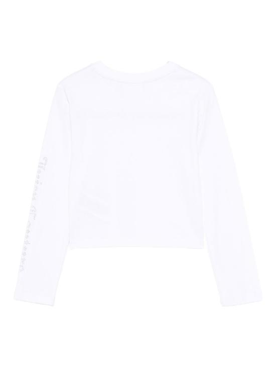 25FW [키즈] 쥬시꾸뛰르 티셔츠 JBX6619 002 White - JUICY COUTURE