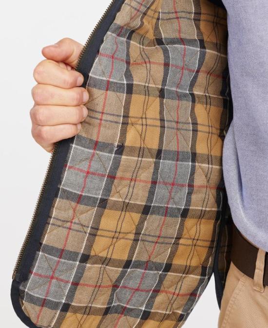 25FW 바버 퀼티드 집 라이너 MLI0001 MLI NY91 Blue - BARBOUR