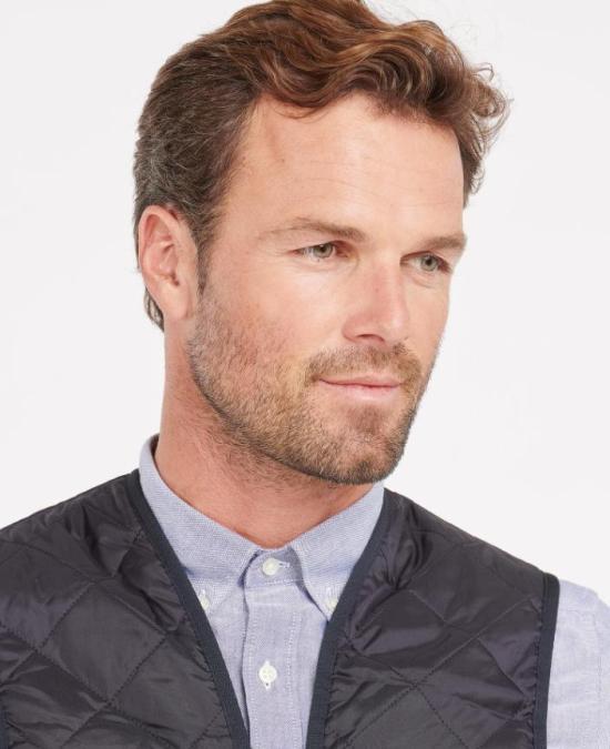 25FW 바버 퀼티드 집 라이너 MLI0001 MLI NY91 Blue - BARBOUR