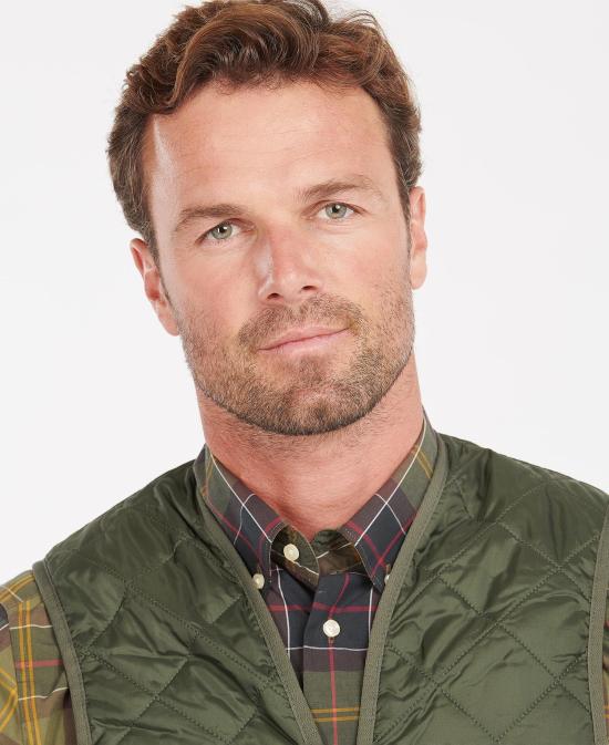 25FW 바버 퀼티드 집 라이너 MLI0001 MLI GN92 Green - BARBOUR