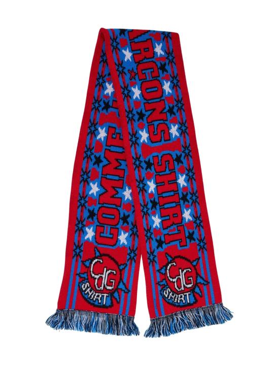 25FW 꼼데가르송 머플러/스카프 FP K401 W25 Red blue