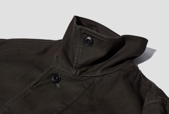 25FW 르메르 자켓 박스 블루종 - 헤비 코튼 트윌 OW1169 LF1452 브라운 - LEMAIRE