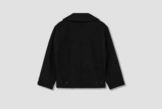 25FW 르메르 코트 박스 피 - 더블 울 CO1131 LF1116 블랙 - LEMAIRE