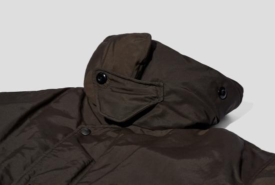 25FW 르메르 자켓 퍼퍼 블루종 - 발수 폴리아미드 리넨 코튼 OW1164 LF1019 다크 브라운 - LEMAIRE