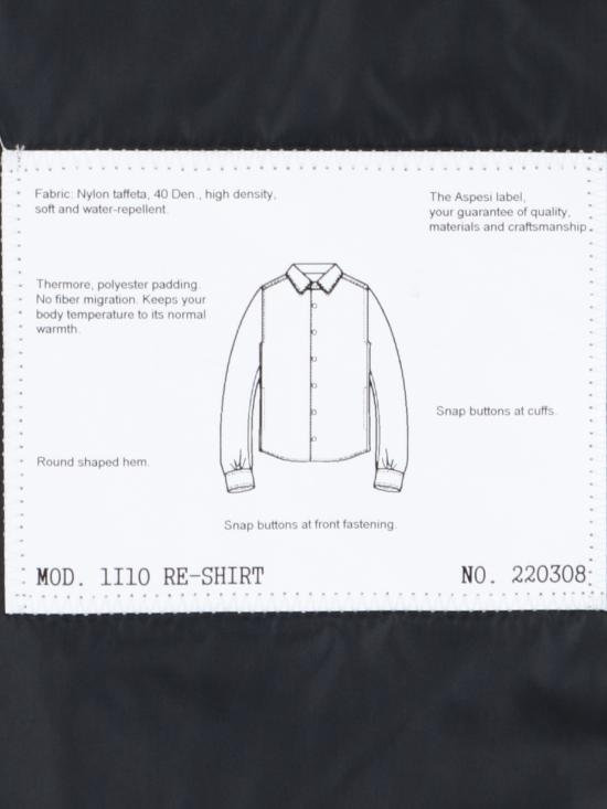 25FW 아스페시 셔츠 1I10 7961 96200 Grey - ASPESI