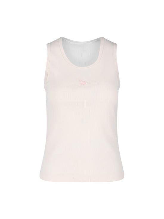 25FW 메종키츠네 베이비 폭스 립드 탱크탑 MW00121KA0033 0306 Pink